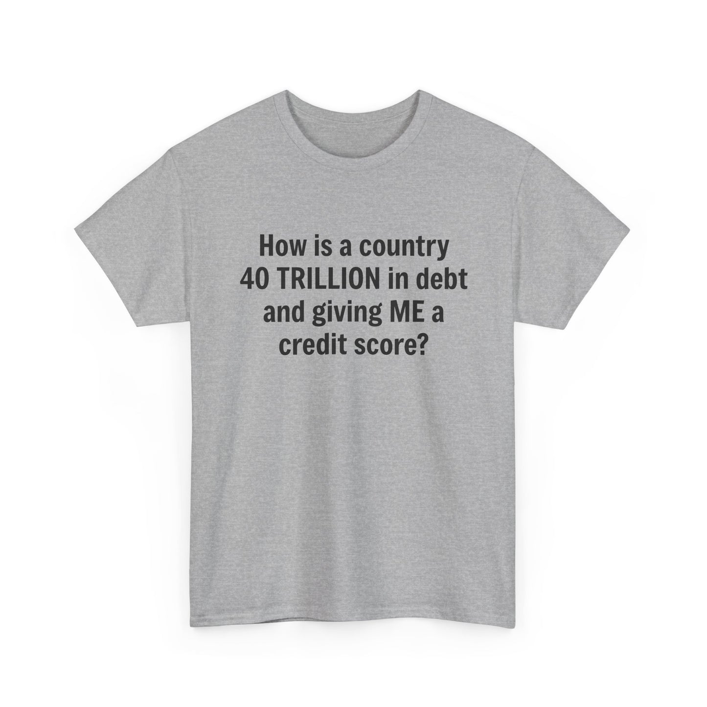 Credit Score Tee