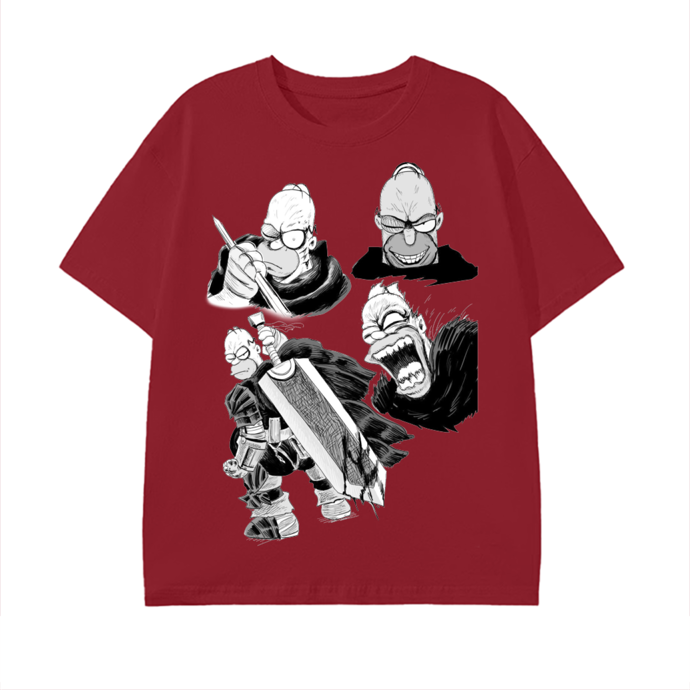 Guts Homer No txt Tee
