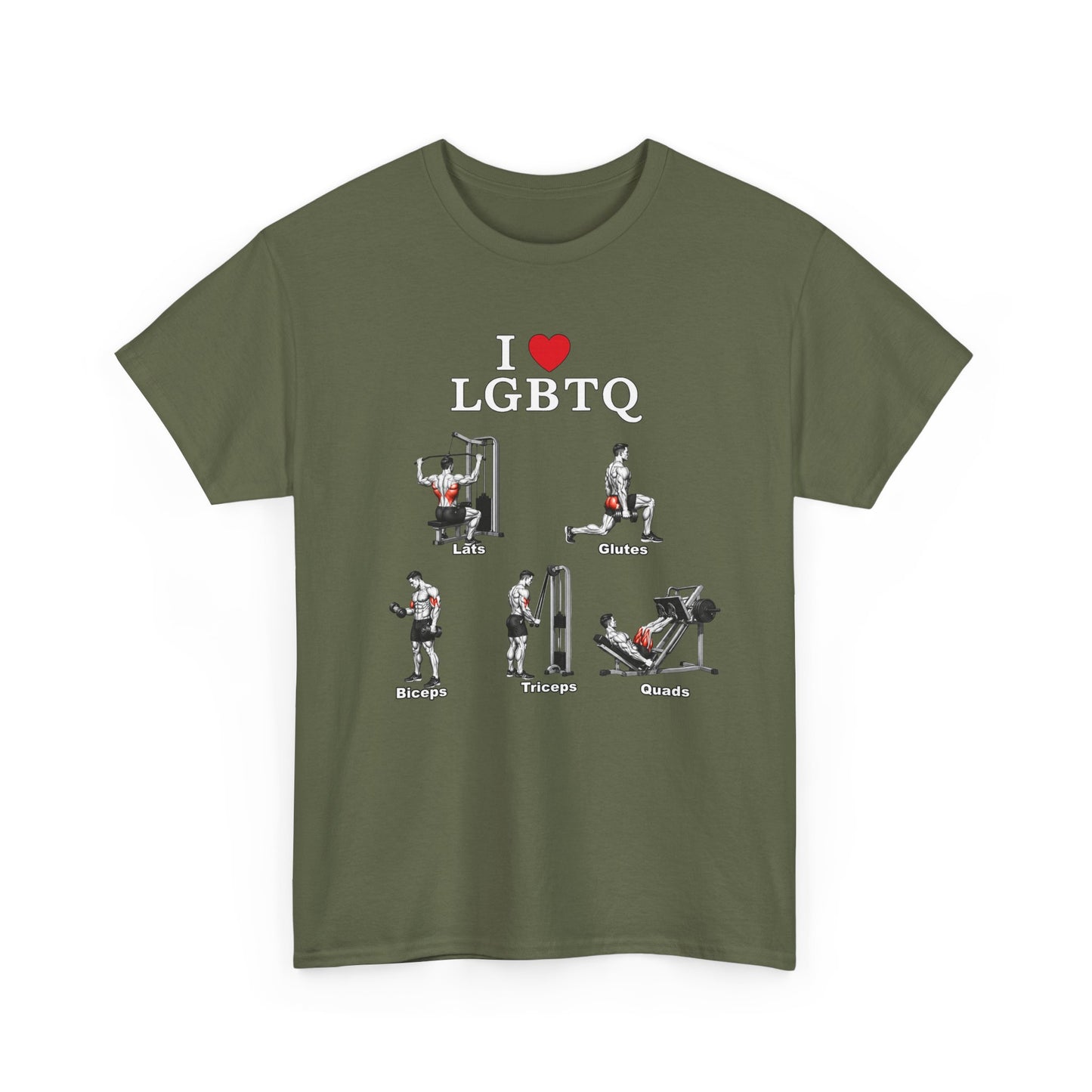LGBTQ Gym Tee