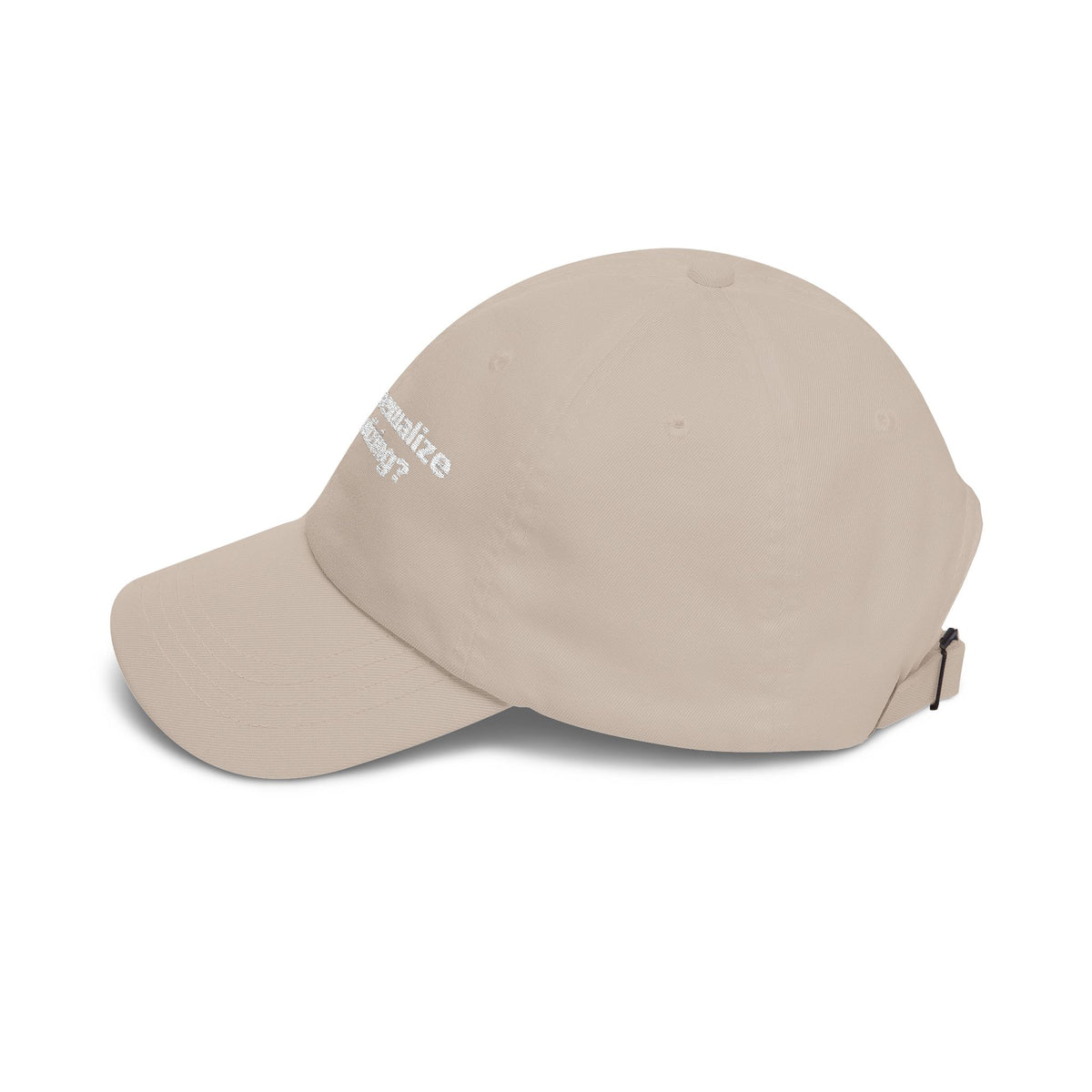 Can We Sexualize Normalizing? Embroidered Dad Cap