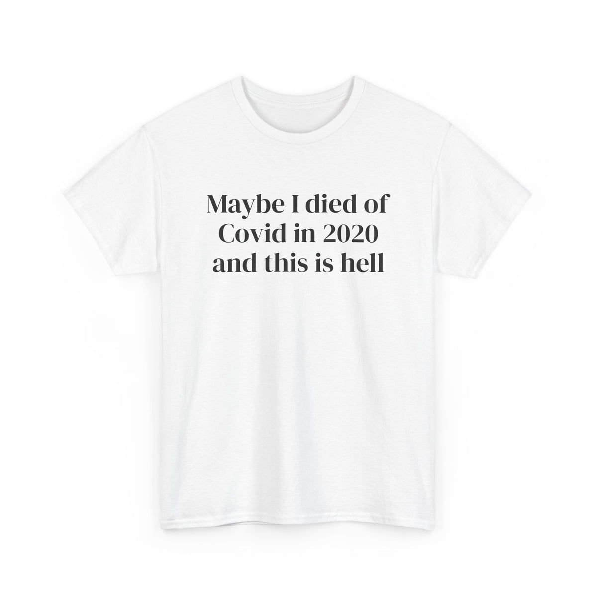 Covid Front Tee