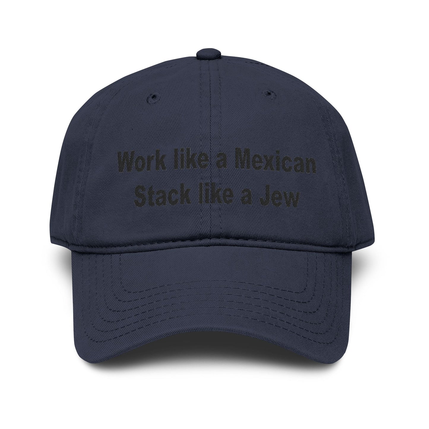 Stack Embroidered Baseball Cap