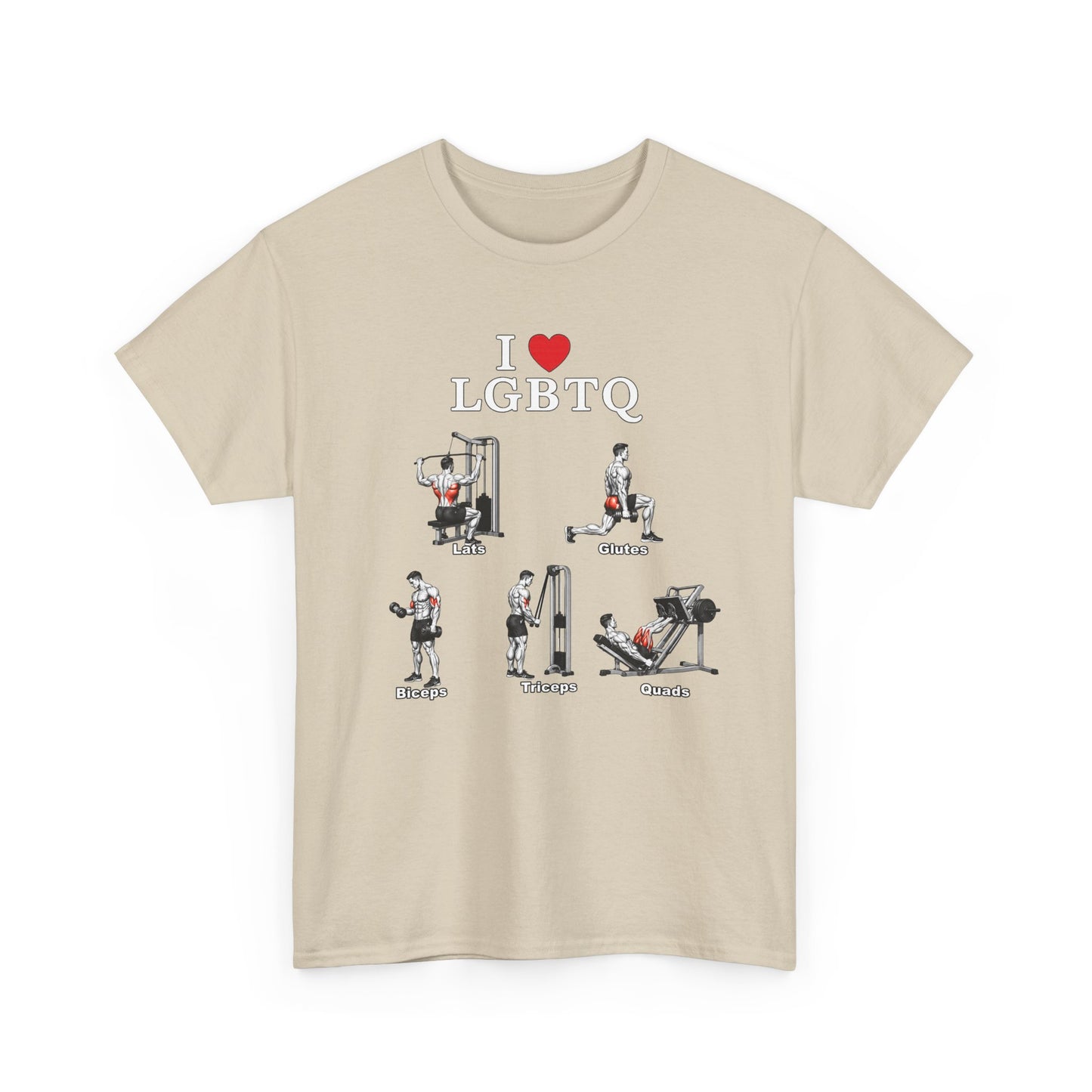 LGBTQ Gym Tee