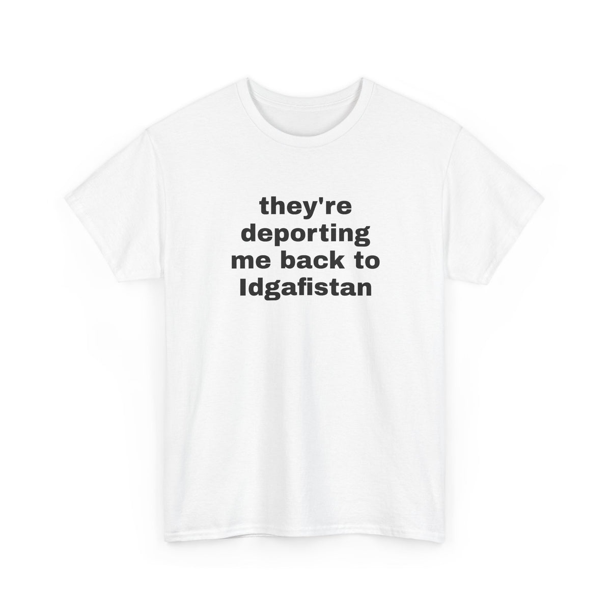 Back to IDGAF-istan Tee