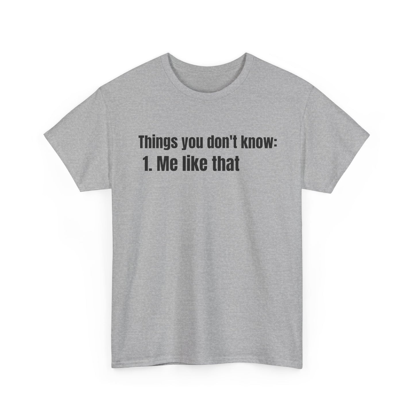 Know Me Tee
