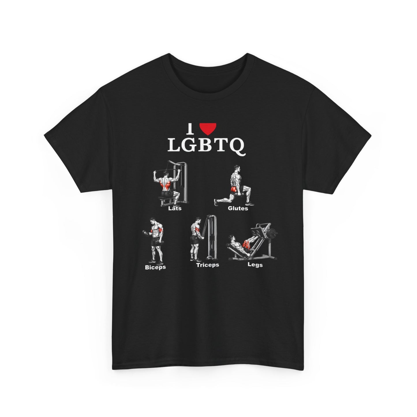 LGBTQ Gym Tee