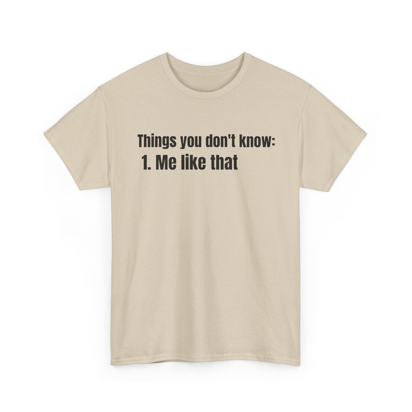 Know Me Tee
