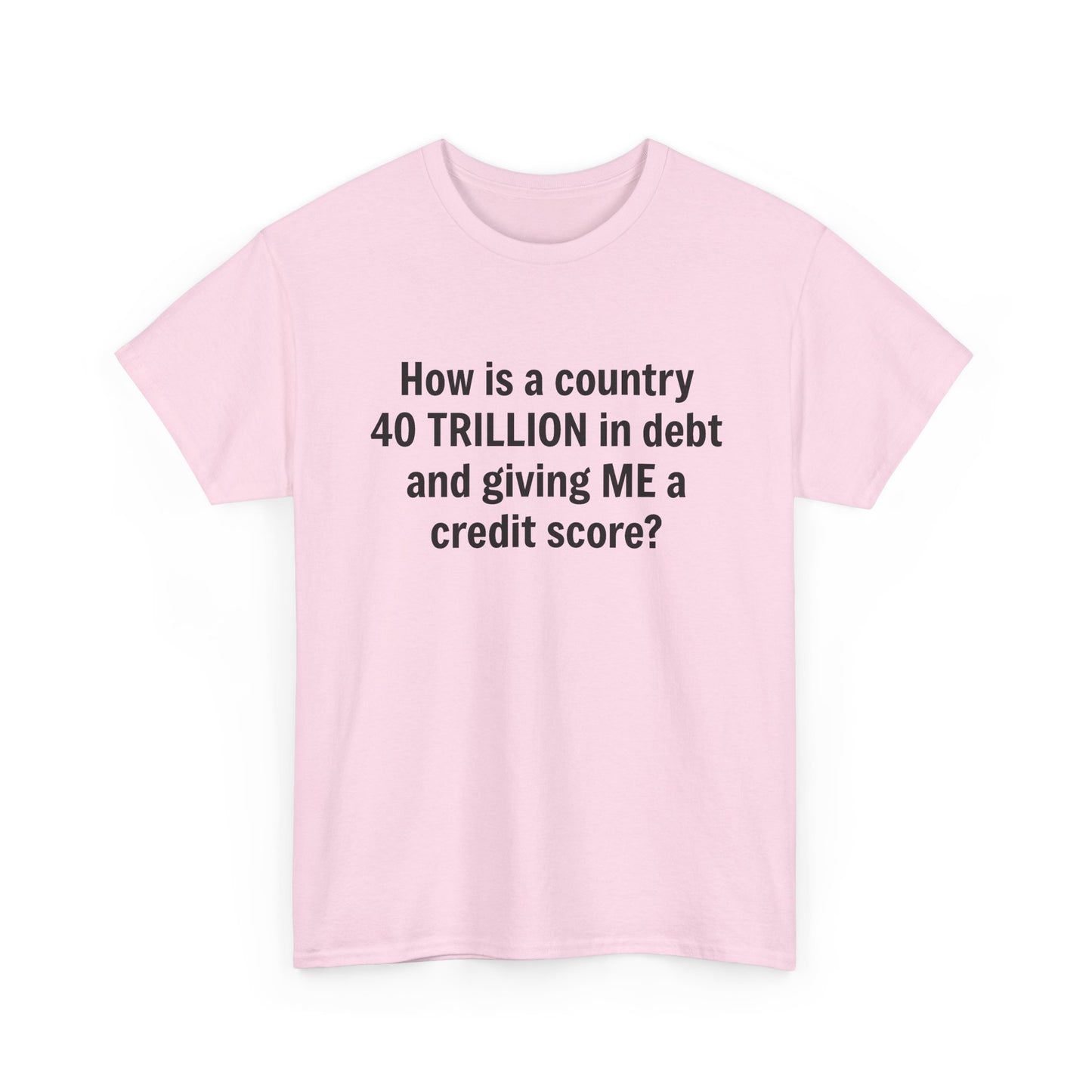 Credit Score Tee