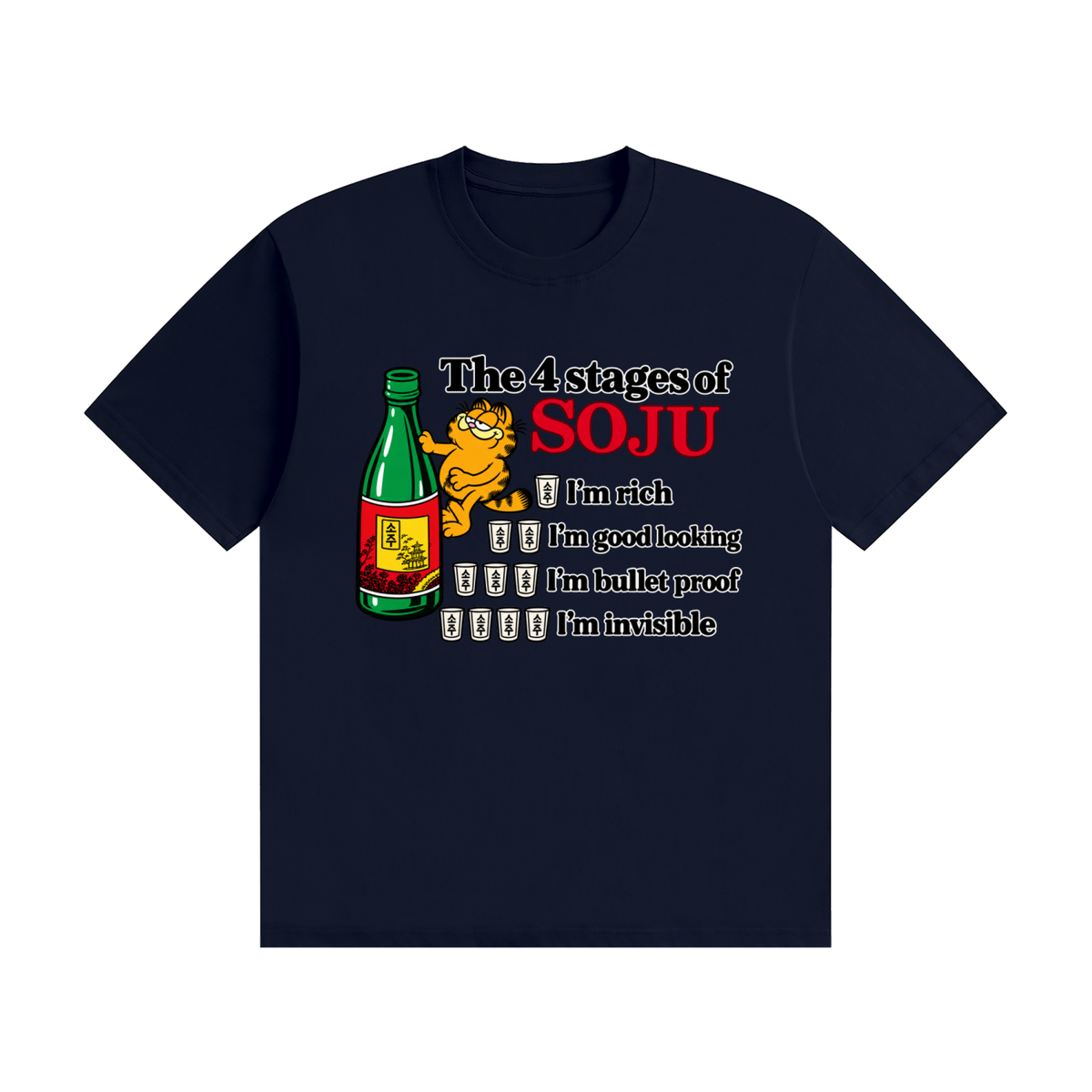 4 Stages of Soju Tee