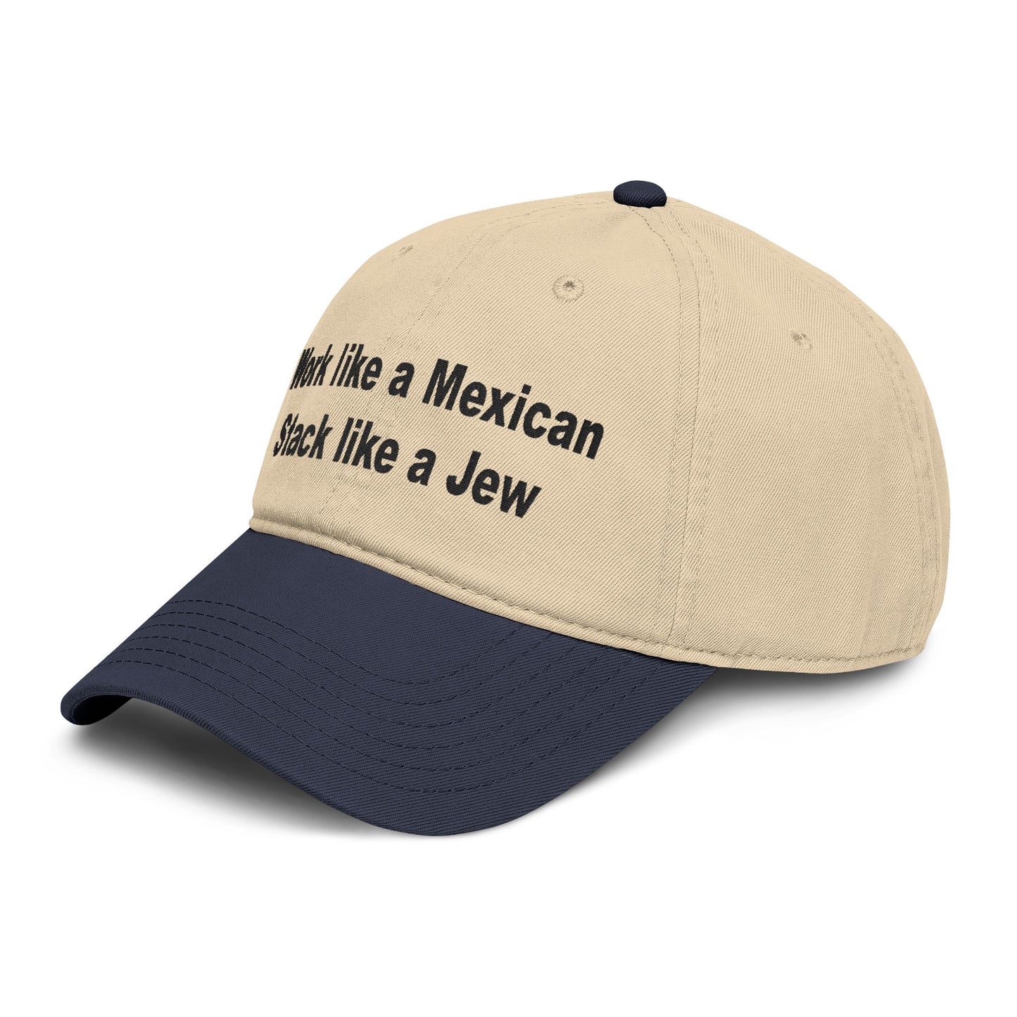 Stack Embroidered Baseball Cap