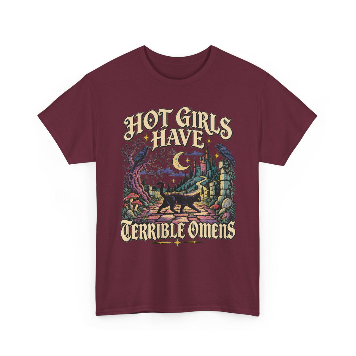 Hot Girls Have Terrible Omens Tee