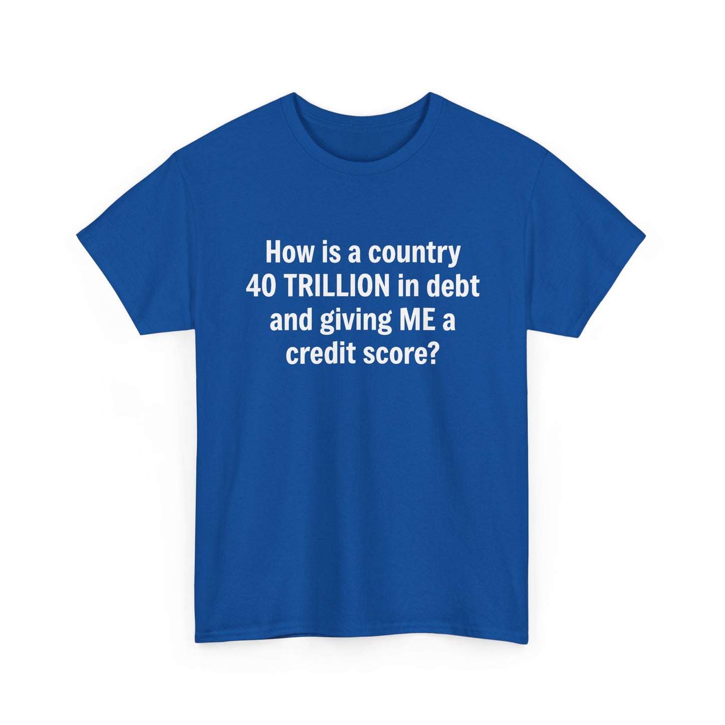 Credit Score Tee