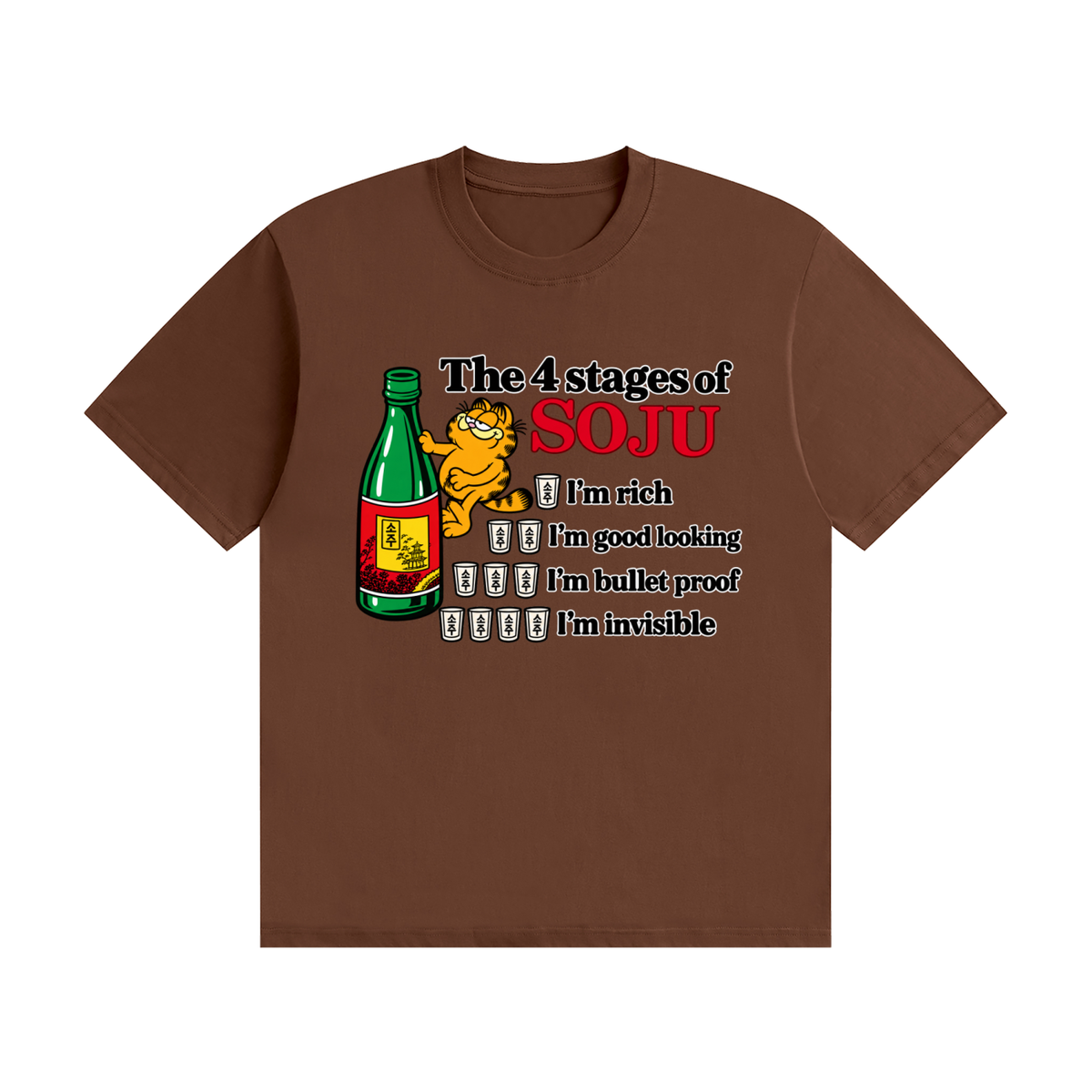 4 Stages of Soju Tee