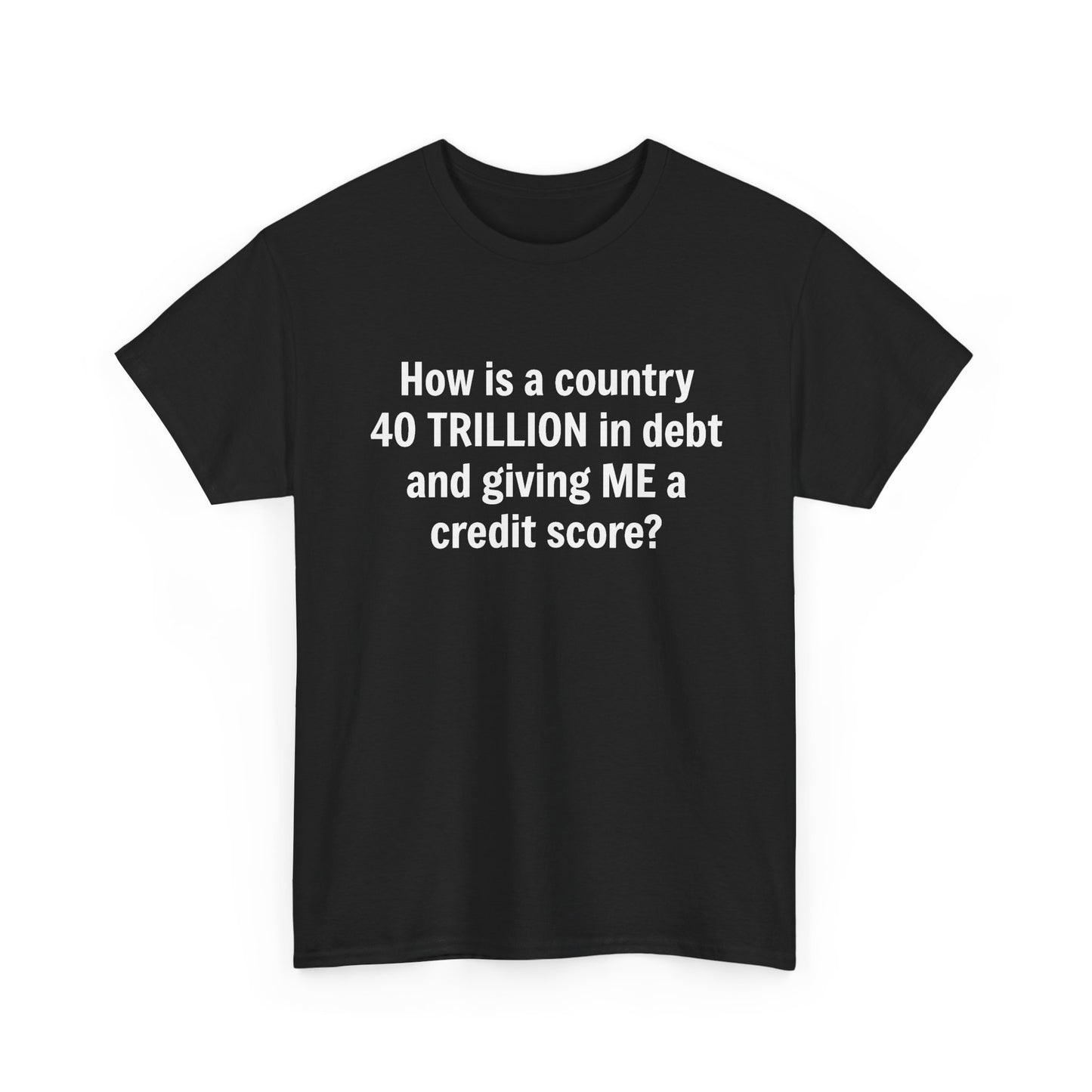 Credit Score Tee