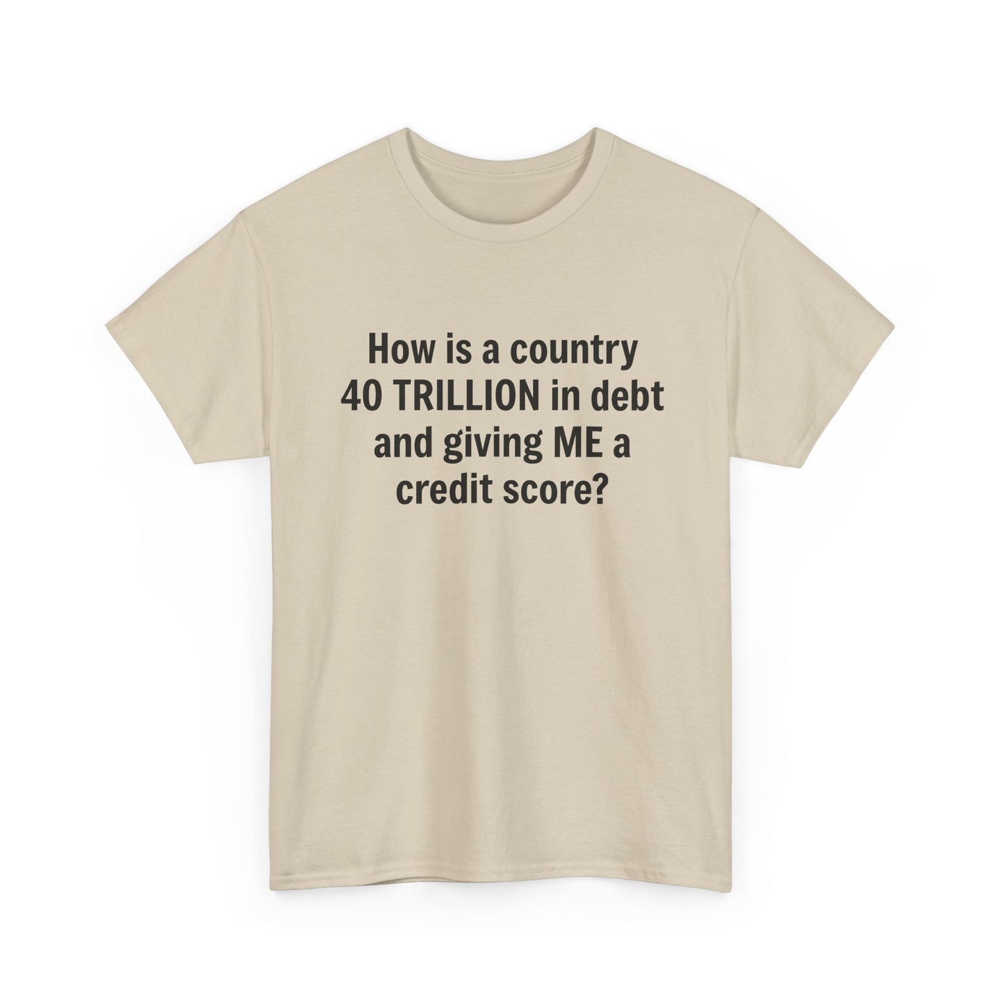 Credit Score Tee
