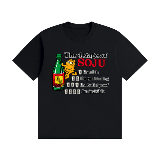 4 Stages of Soju Tee