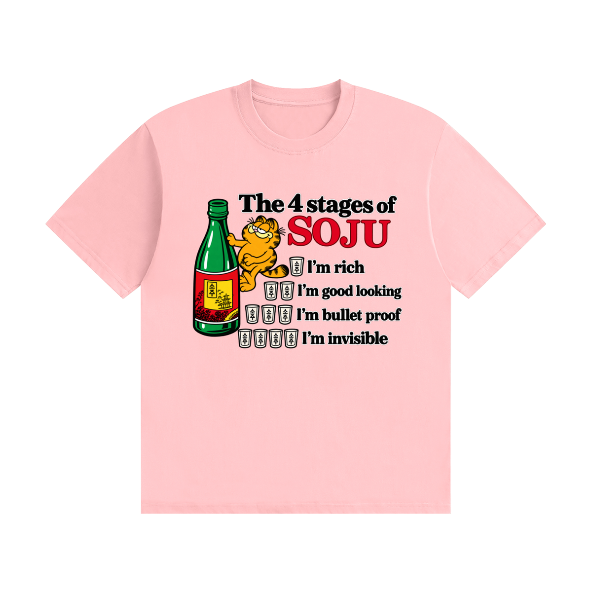 4 Stages of Soju Tee
