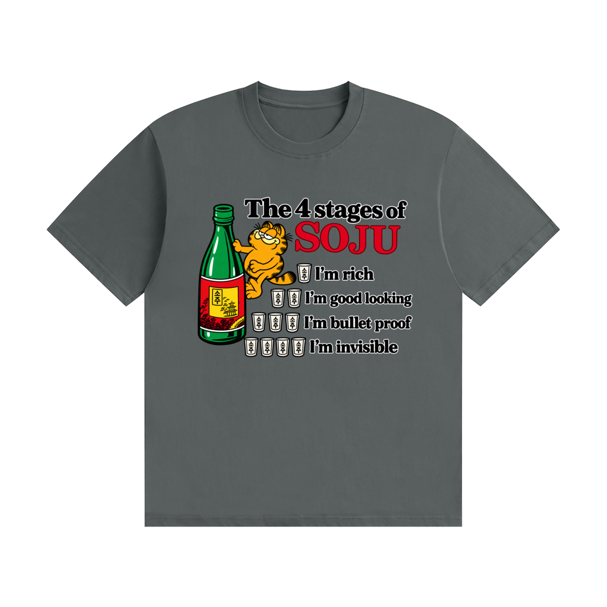4 Stages of Soju Tee