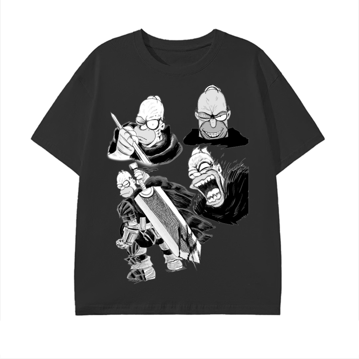 Guts Homer No txt Tee