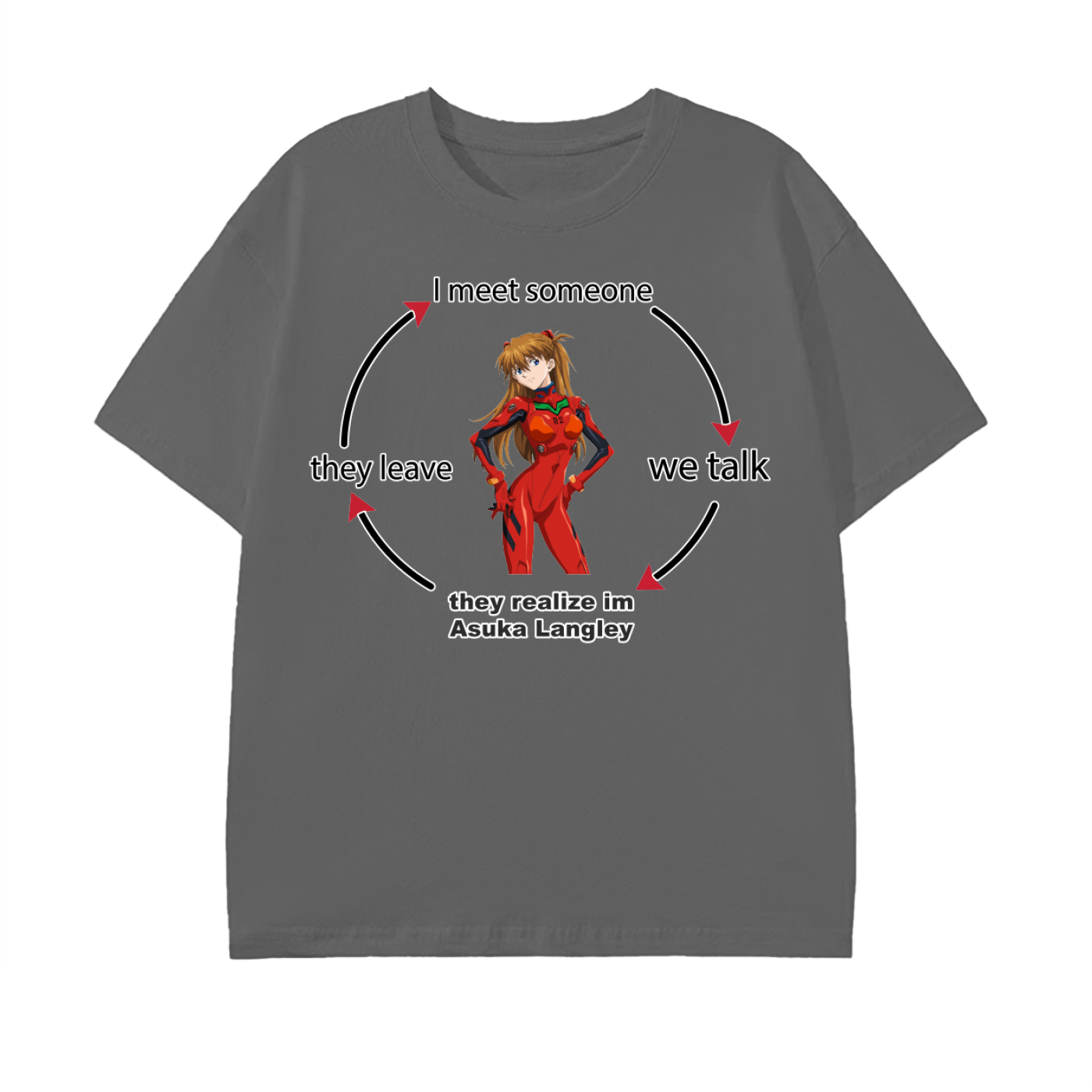 Realize I'm Red Girl Tee