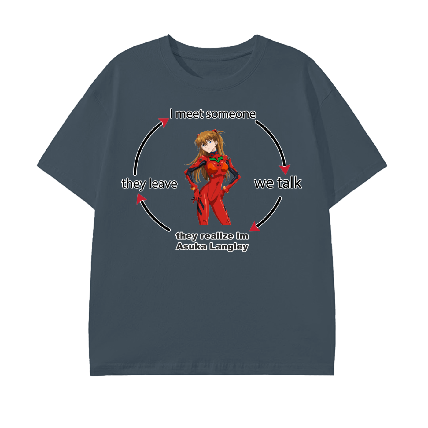 Realize I'm Red Girl Tee