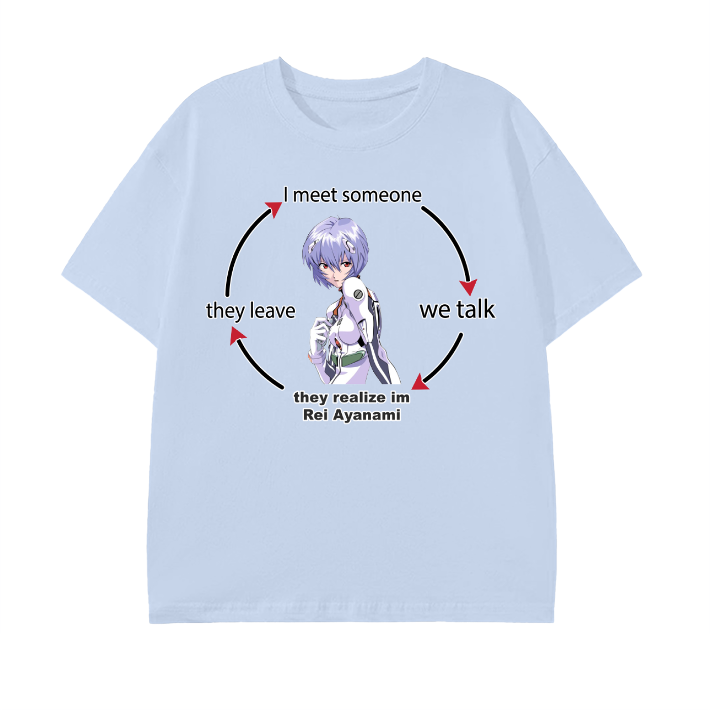 Realize Blue Girl Tee