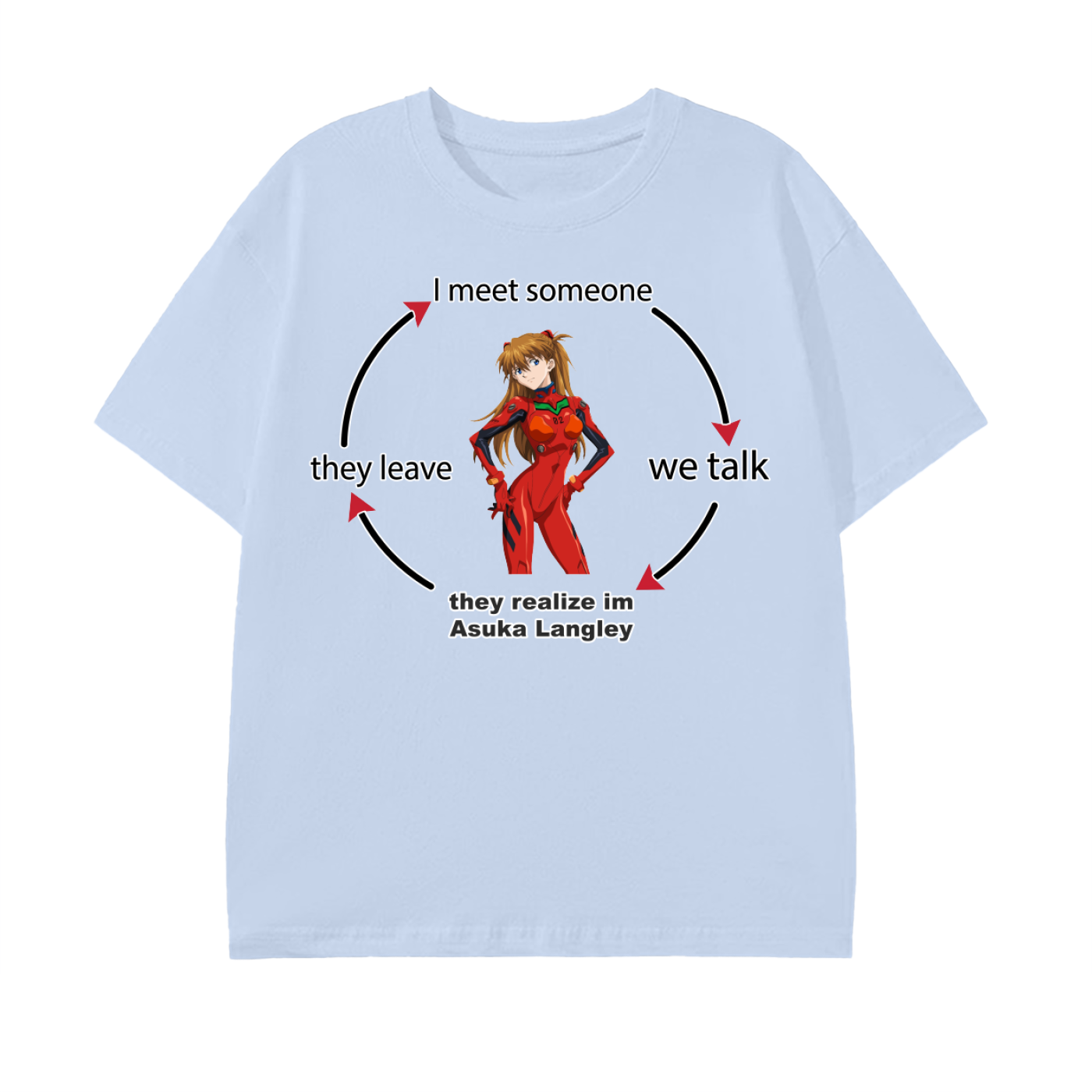 Realize I'm Red Girl Tee